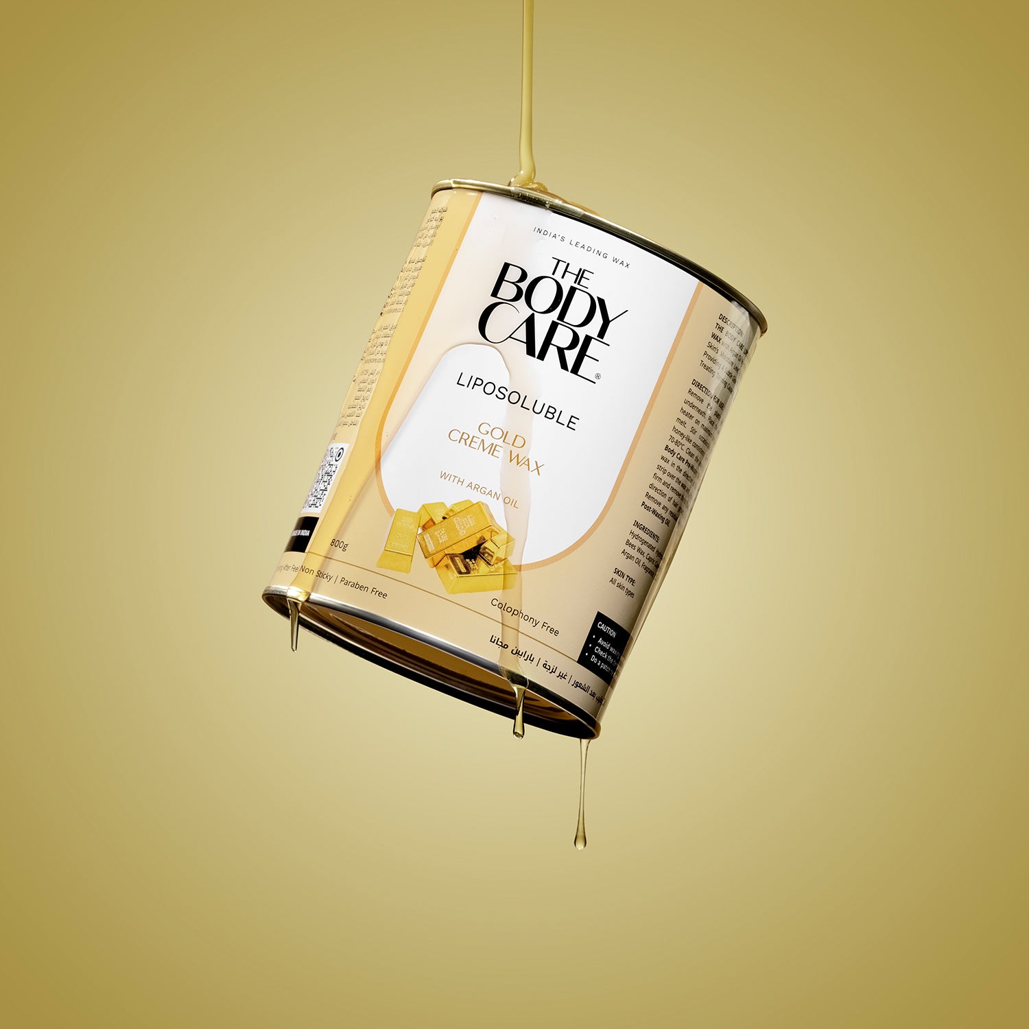 Liposoluble Gold Creme Wax