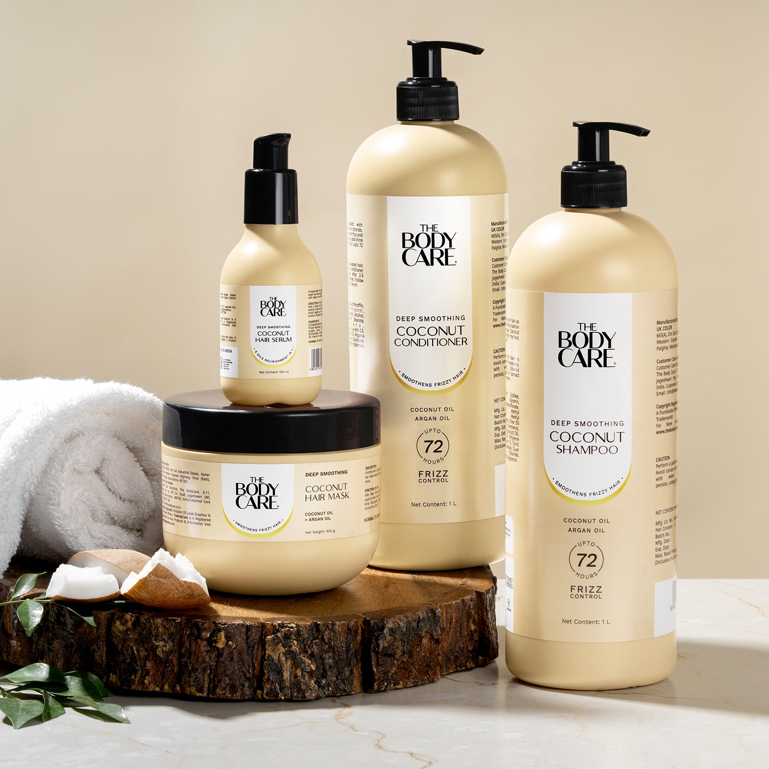 Coconut Hair Care Set-2 1Ltr