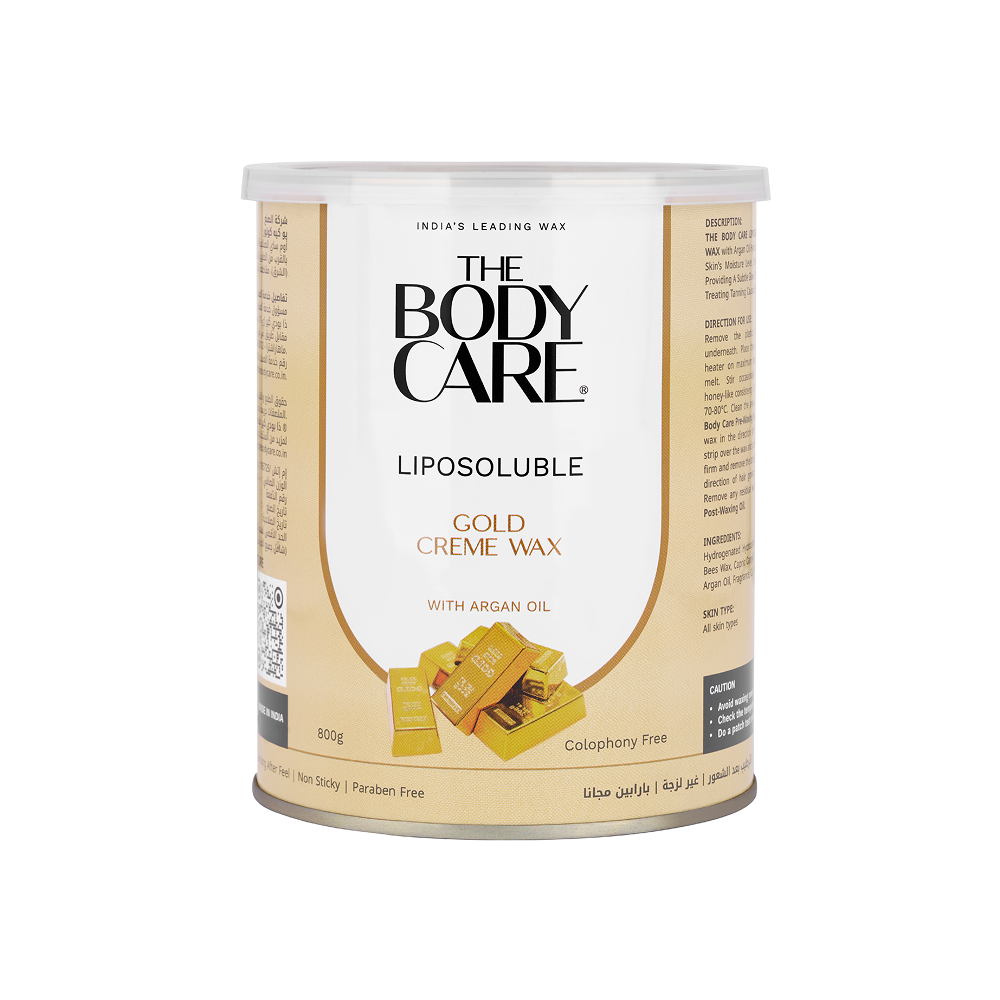 Liposoluble Gold Creme Wax