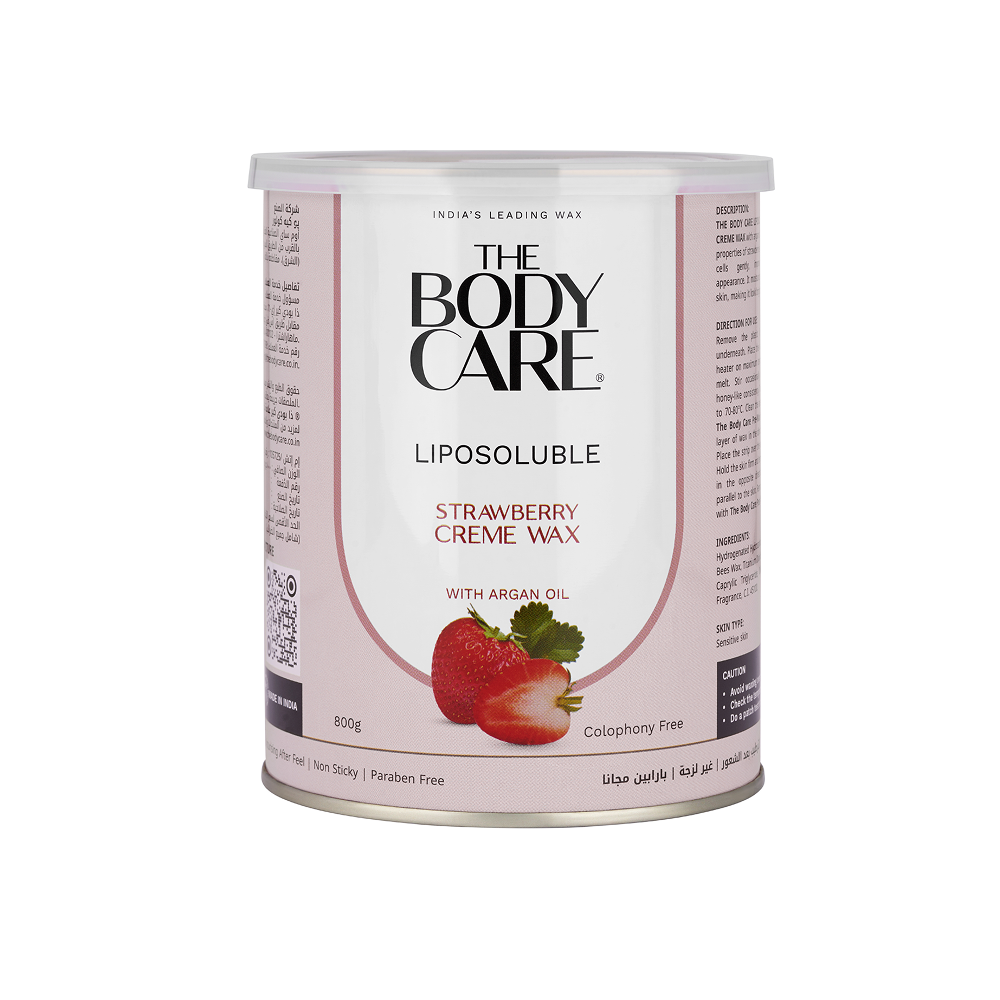 Liposoluble Strawberry Creme Wax